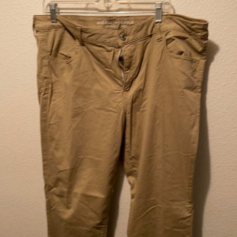 Khaki American eagle pants